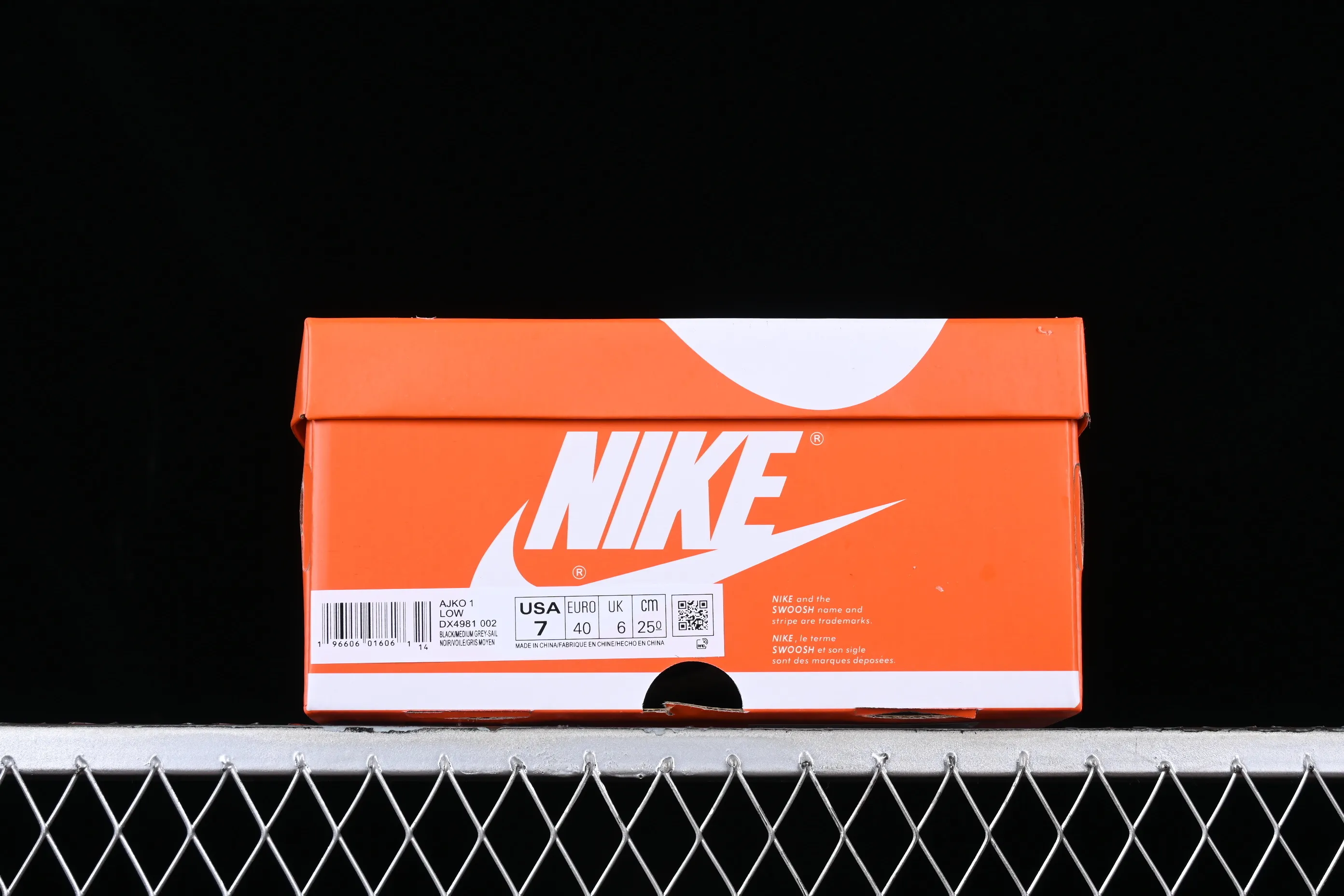 All categories Air Jordan Jordan series basketball shoes Air Jordan 1 Low Z version AJKO 1 Low Shadow AJ1 Joe 1 black gray cultural casual shoes DX4981-002